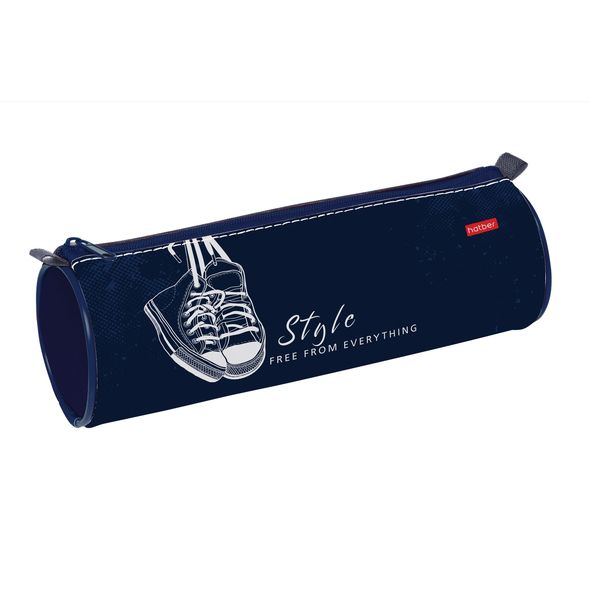 Пенал-Тубус Hatber 210х70мм на молнии -FreeStyle-  в индив.упак. , 